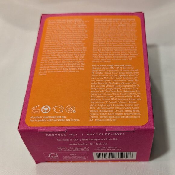 NWT Amika Hair The Kure Strength Repair Trial SET (Shampoo, Conditioner, Mask) - Picture 3 of 10